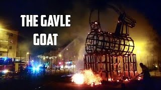 The Gävle Goat  THE OFFICIAL HISTORY  HD FOOTAGE [upl. by Nahtad]