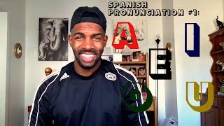 Real Spanish Pronunciation 1 Vowels vocales [upl. by Jablon]