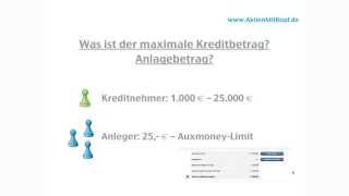 Was ist der Mindestanlagebetrag bei Auxmoney [upl. by Florentia]