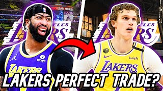 Lakers DREAM Trade Target to Create New TWIN TOWER Lineup wAnthony Davis  ft Lauri Markkanen [upl. by Soloman]