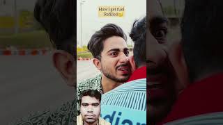 Youtuber ne 20 rs ka tel baraya  reaction video comedy funny shorts shortviral [upl. by Ishii]