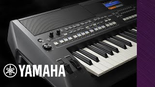 Yamaha  PSRSX600 Digital Workstation Induction [upl. by Eiliak686]