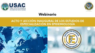 Acto y Lección Inaugural de los Estudios de Especialización en Epidemiología [upl. by Annoya]