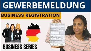 Register your Business quotGewerbequot in Germany  Gewerbemeldung  English [upl. by Finley]