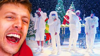 REACTING TO quotSIDEMEN  CHRISTMAS DRILLINGS OFFICIAL VIDEOquot [upl. by Eaton]