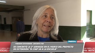 SE CONCRETÓ LA 2º JORNADA EN EL MARCO DEL PROYECTO DE EXTENSIÓN “EL CIAP VA A LA ESCUELA” [upl. by Lasorella940]