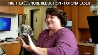 Fotona Laser Nightlase Snore Reduction Testimonial  Central Valley Dentistry [upl. by Annawal835]