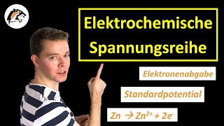 Elektrochemische SpannungsreiheRedoxreihe  Chemie Tutorial [upl. by Modeste]