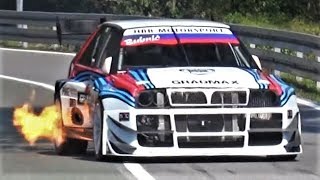 700Hp Lancia Delta Integrale Monster  Brutal AntiLag Sound amp Flames [upl. by Cohe]