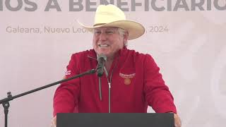 Arranque del programa de Fertilizantes para el Bienestar 2024 en Nuevo León [upl. by Alvin568]