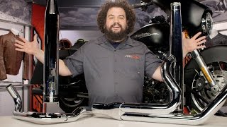 Rinehart Exhaust for Harley Touring Review at RevZillacom [upl. by Enyahs]