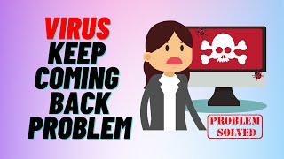 How to Solve Virus Keep Coming Back Problem [upl. by Fisoi]