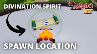 Divination Spirit Spawn Location  Shindo Life [upl. by Kliment321]