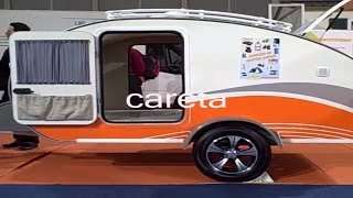 Mini Caravan  Caretta TearDrop 小さなキャラバン [upl. by Nett]