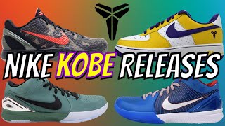 Every Nike Kobe Sneaker Releases 2024 [upl. by Anidnamra]