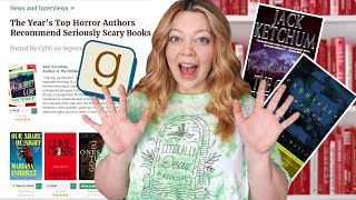 🩸Reading the Scariest Books Horror Authors Recommended🔪 [upl. by Aehr]