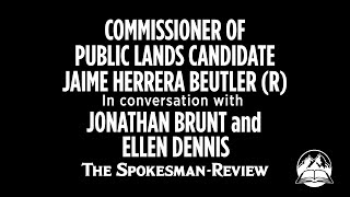 Candidate Conversations Lands Commissioner Candidate Jamie Herrera Beutler [upl. by Morgen371]