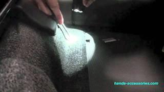 Honda Fit Floor Mats Installation Honda Answers 48 [upl. by Revilo]