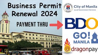 Business Permit Renewal  Payment thru BDO [upl. by Arndt]