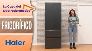 ❄ Haier frigorífico multidoor  HFW7720ENMB [upl. by Lleda]