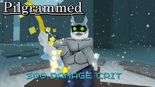 BLIZZARD GREATBOW BUILD THAT OBLITERATES EVERYTHING Roblox Pilgrammed [upl. by Adnawt874]