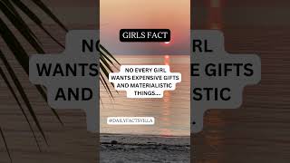 No every girl wants expensive giftsand materialistic things subscribe facts factsfeed viral [upl. by Uokes]