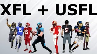 The Teams of a New League  The XFL amp USFL Merger News and Information  Speculation [upl. by Schott]