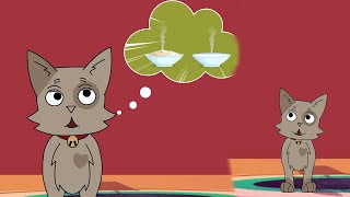 Meow Meow Song  म्याऊँ म्याऊँ  The Lead Vision  Kids Nursery Poems  Kids Poems [upl. by Adialeda]