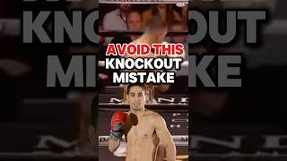 AVOID THIS KNOCKOUT MISTAKE boxingtips boxingdefense boxingtechnique boxingtutorial fyp foryou [upl. by Evelinn578]