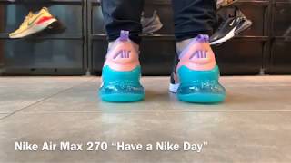 On Feet Nike Air Max 270 [upl. by Ahtael]