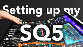 Stepbystep guide to setting up an Allen amp Heath SQ5 digital console [upl. by Hereld]