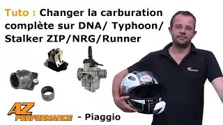 Tuto Changer le carburateur de son Typhoon  Stalker  Zip [upl. by Ocker]