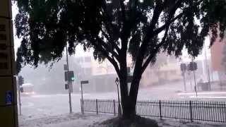 Brisbane storm November 27 2014 [upl. by Ardni256]