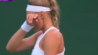 Drama at Wimbledon Dayana Yastremska 🇺🇦 refuses to shake hands with Varvara Gracheva 🇫🇷 🇷🇺 [upl. by Filiano236]