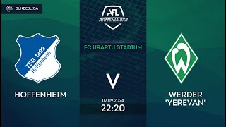 Hoffenheim 09 Werder Yerevan  AFL Armenia [upl. by Ahsini128]