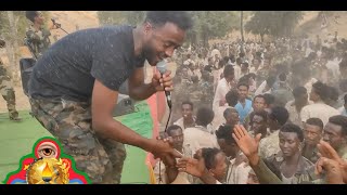 Melake Abraham Performs Mendelay Live in Badme Eritrea [upl. by Nerua]