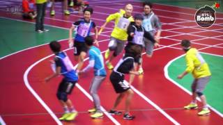 BANGTAN BOMB a 400meter relay race  아육대 [upl. by Harim]