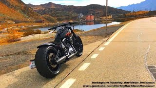 HarleyDavidson Breakout Rideout to Gotthardpass 211017 [upl. by Epul]