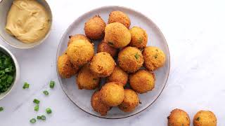 Southern Hush Puppies Recipe [upl. by Akienom]