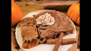 Pumpkin Dump Cake with 3 Ingredients 🎃🥧🍁 w Spice Cake Mix and Pumpkin Pie Filling 🎂🎃Easy Recipe🍂🧈 [upl. by Goodson]