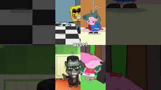 Tom 1s Afraid of Going To The Toilet 😱Animation Meme spongebobexe shorts [upl. by Colyer]