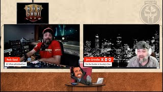 NOT Drunk Rob Saul FIGHTS and FIRES his cohost Jim Grindle LIVE on now deleted stream [upl. by Atiuqet]