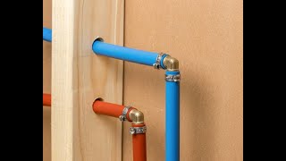 How To Join Pex Pipe Together Plumbing shorts [upl. by Rozamond51]