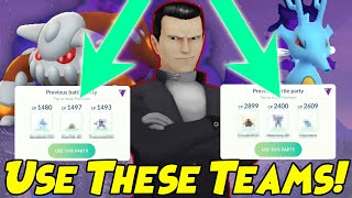 How to Beat Giovanni SHADOW HEATRAN Team as a Beginner or Expert in Pokemon GO [upl. by Stephie86]