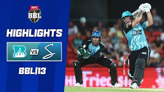 Brisbane Heat v Adelaide Strikers  BBL13 [upl. by Joseph]