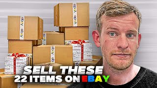 22 Over Looked Items That Sell For HUGE Profits On EBay [upl. by Ojyram]