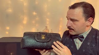 ASMR Antiques Roadshow Role PlayMedical Bag amp Bottles [upl. by Aeht]