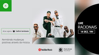 Live  Racionais YouTube Music e Rede Brasil do Pacto Global da ONU [upl. by Selmore]