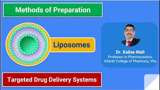 Colloidal drug delivery systems  liposomes [upl. by Caundra]