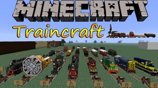 Minecraft 152  Instalar Traincraft  Español [upl. by Goldberg47]